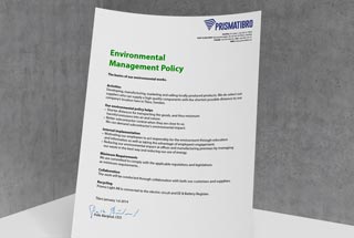 PrismaTibro Environmental Management Policy