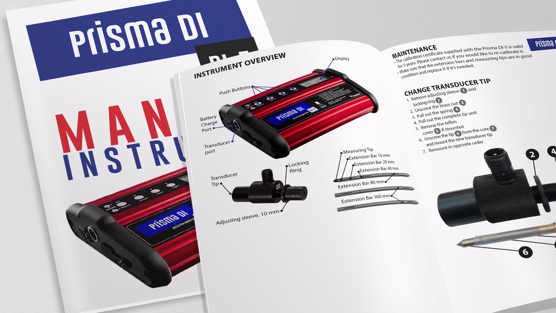 Prisma DI-5 Manual Instrument