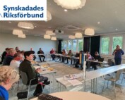 SRF Synskadades Riksförbund utbildades och delade med sig