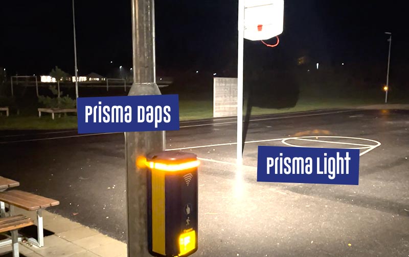 Tidsstyrd belysning Prisma Daps och Prisma Light