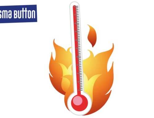 Prisma Button – en armbågskontakt med värmesäkring klarar värmetest
