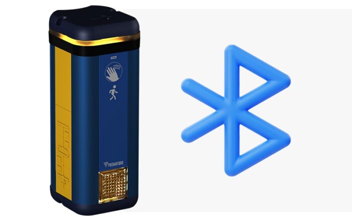 Prisma Daps kommunicerar med Bluetooth