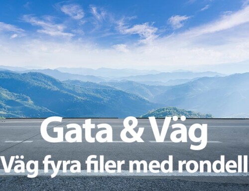 Prisma Light utomhusbelysning referens: Gata & Väg Fyra filer med rondell