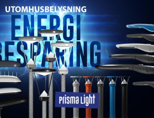 Energibesparing med Prisma Light utomhusbelysning