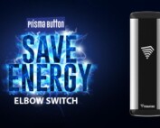 Save energy with the elbow switch Prisma Button