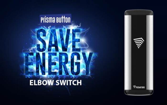 Save energy with the elbow switch Prisma Button