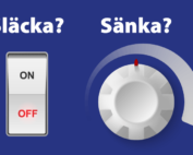 Prisma Light sänka eller släcka utomhusbelysningen
