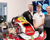 Hampus Varis – HV Racing på besök. PrismaTibro är stolt sponsor Hampus från Tibro som tävlar i storkart och hade en lysande säsong 2022.