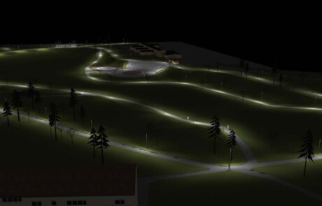 Prisma Light utomhusbelysning referens: Park & Natur Park Ljusberäkning