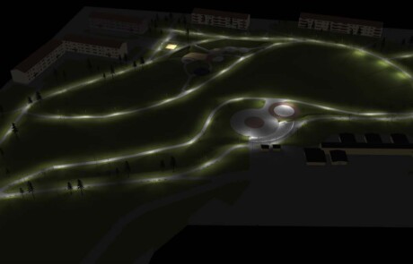 Prisma Light utomhusbelysning referens: Park & Natur Park Ljusberäkning