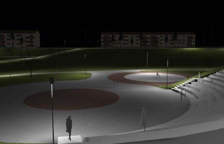 Prisma Light utomhusbelysning referens: Park & Natur Park Ljusberäkning