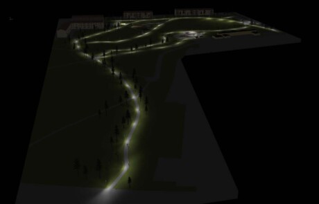 Prisma Light utomhusbelysning referens: Park & Natur Park Ljusberäkning