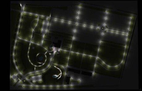 Prisma Light Referenser Park & Natur Kyrkogård Ljusberäkning