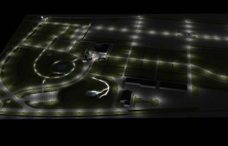 Prisma Light Referenser Park & Natur Kyrkogård Ljusberäkning