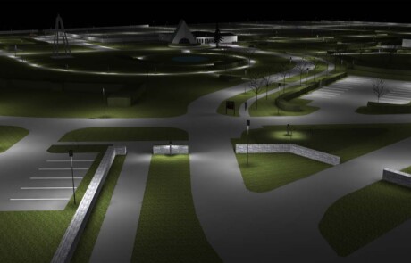 Prisma Light Referenser Park & Natur Kyrkogård Ljusberäkning