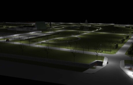 Prisma Light Referenser Park & Natur Kyrkogård Ljusberäkning