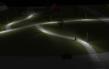 Prisma Light utomhusbelysning referens: Fastighet Skola F-6 Del 2