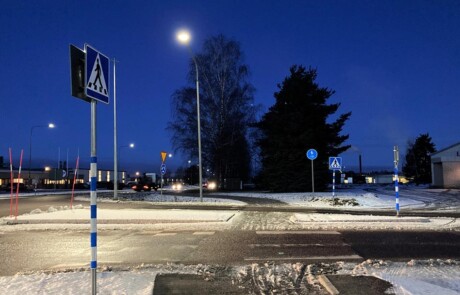 Gata & Väg: Två filer med rondell, Efter