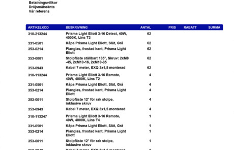 Rekreation & Fritid: Motionsspår, Offert
