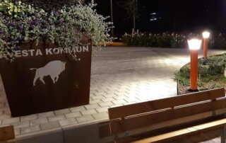 Pollare i specialfärg