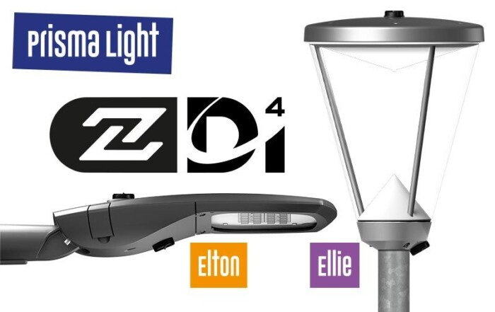 Zhaga-D4i certifierade: Prisma Light Elton och Ellie