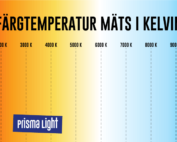 Färgtemperaturer för LED gatubelysning