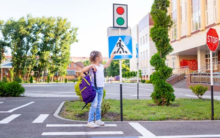 Hur arbetar skolan med trafiksäkerhet?