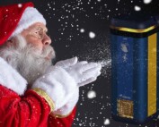 Julhälsning från kända övergångssignalen