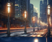 Framtida stadsarmaturer