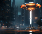 Central, framtida stadsbelysning