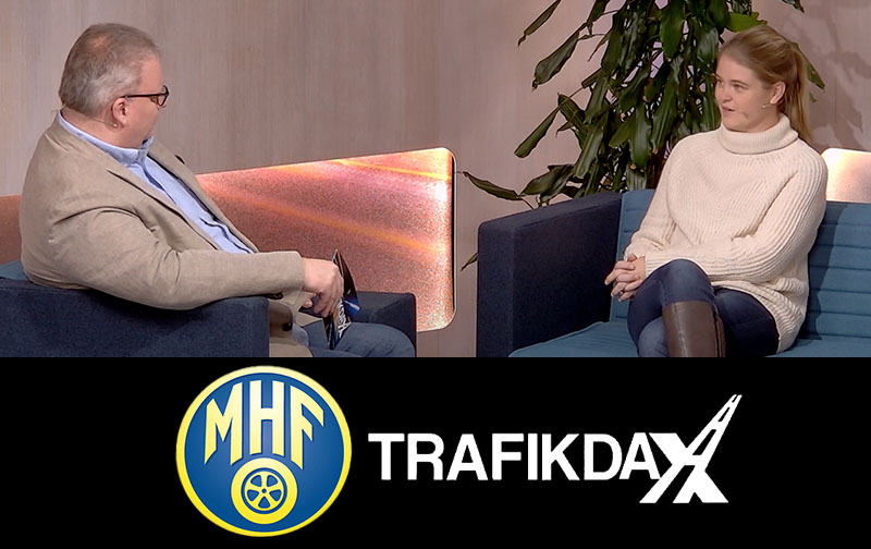 Malin Buss deltar i MHF Trafikdax