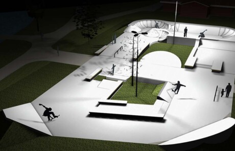 Prisma Light Referens Rekreation & Fritid Skatepark Ljusberäkning