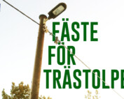 Prisma Light Fäste för trästolpe, utomhusbelysning