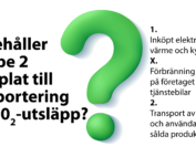 Hållbarhetsrapportering Scope 2 PrismaTibro