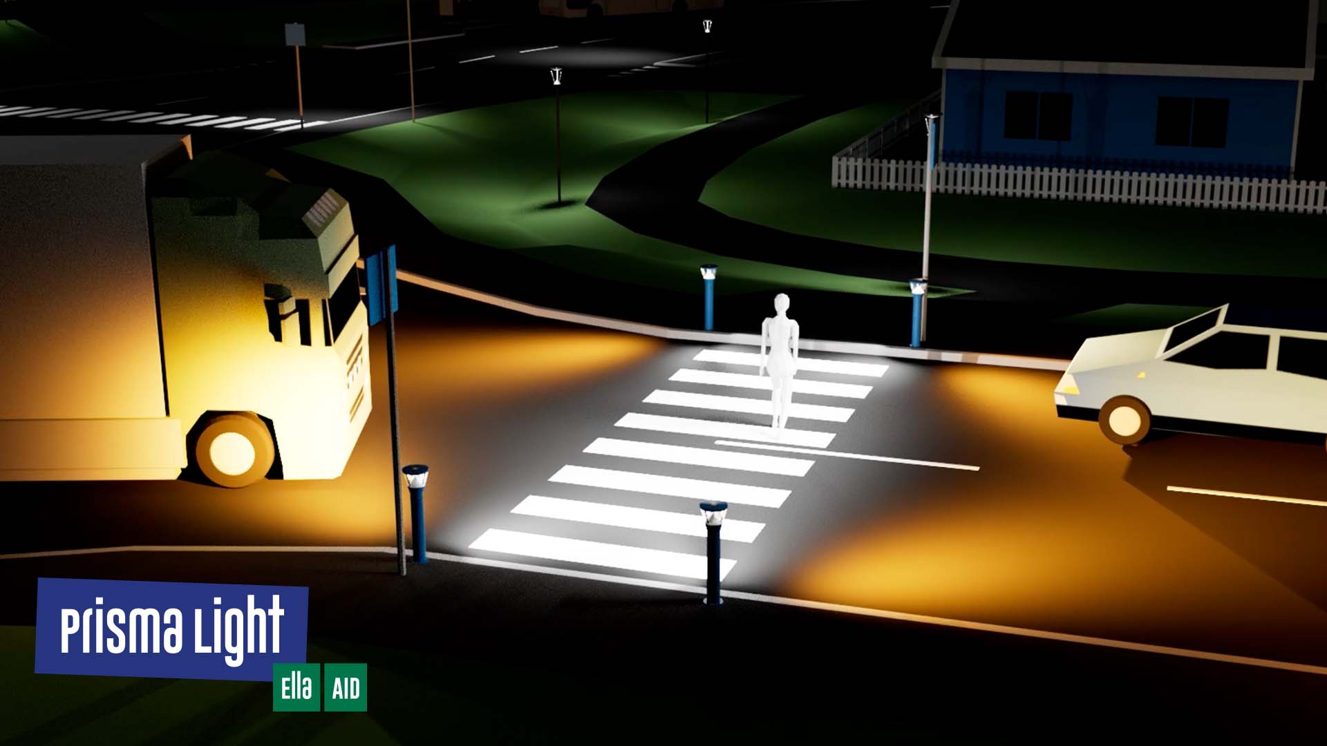 Prisma Light Ella AID: Gör obevakade övergångsställen säkrare