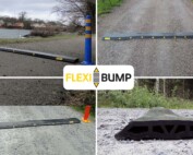 Flexibump – farthinder på grusväg