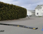 Flexibump farthinder med sidomarkeringar