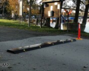 Flexibump farthinder sidomarkeringar orange