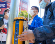 Prisma Daps övergångssignal i Hong Kong