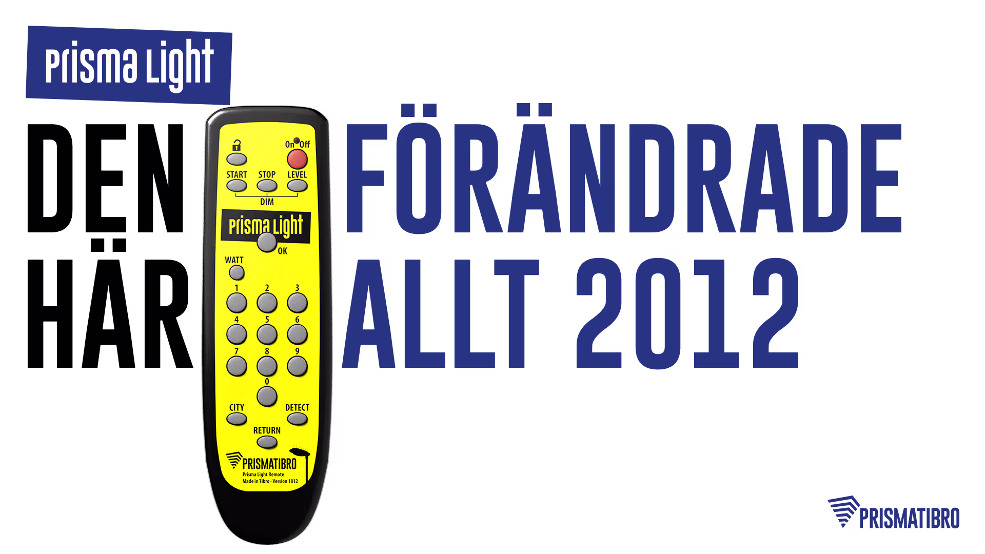 Prisma Light förändrade allt 2012: Remote