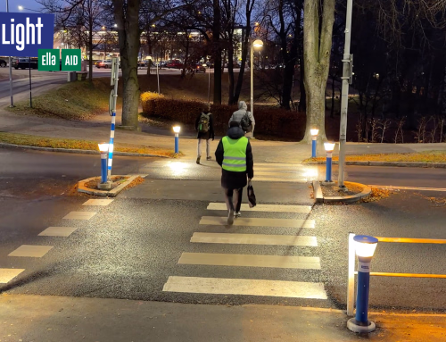 Hur ser ett obevakat övergångsställe ut?