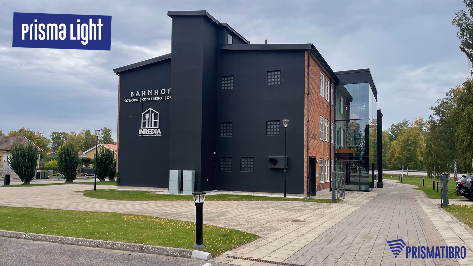 Prisma Light lyser upp Inredia, Bahnhof, Tibro
